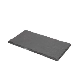 Neville Genware Natural Edge Slate Platter, 20 X 11cm