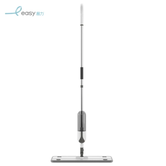 Eazy Spray Mop with refillable spray bottle & 360° swivel head, White