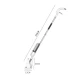 Eazy Housewares Spray Mop with refillable spray bottle & 360° swivel head, White