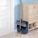 Easy Broom Set with matching broom & dustpan - Blue