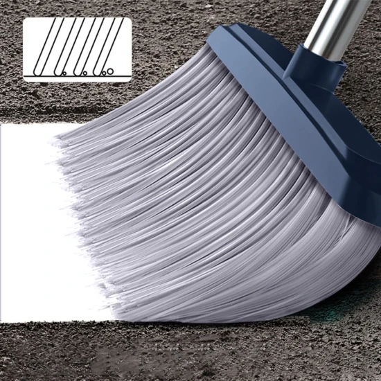Easy Broom Set with matching broom & dustpan - Blue