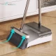 Easy Housewares Broom Set with matching broom & dustpan - White