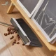 Easy Housewares Broom Set with matching broom & dustpan - White
