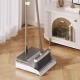 Easy Housewares Broom Set with matching broom & dustpan - White