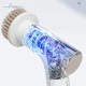 Easy Multi-function Electric & Rechargeable Cleaning Brush - 7 Interchangeable brush heads for versatile cleaning, Beige
