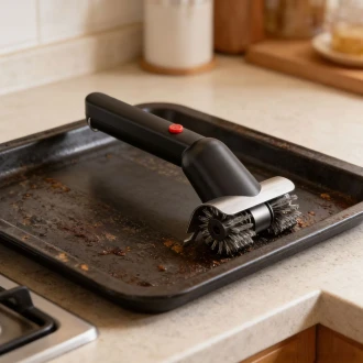 Easy Electric Grill & BBQ Brush - Black