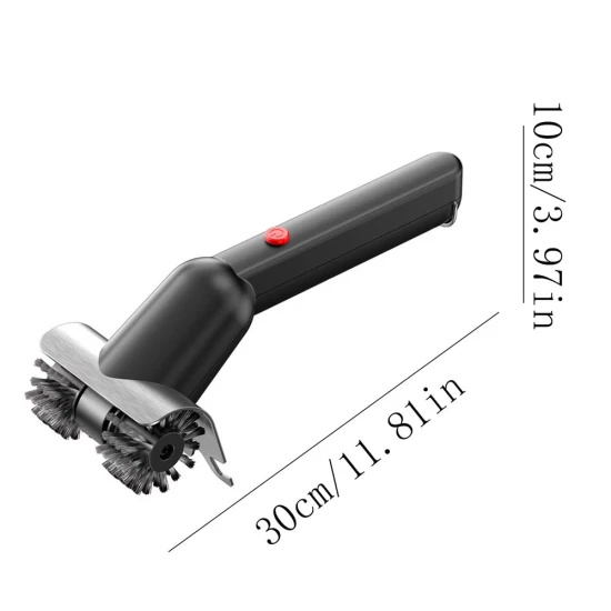 Easy Electric Grill & BBQ Brush - Black