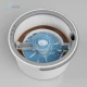 Easy Clean water spin mop with 360° rotating mop head - White