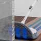 Easy Clean water spin mop with 360° rotating mop head - White