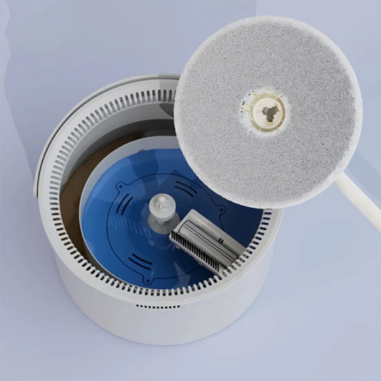 Easy Housewares Electric Clean Water Spin Mop - Beige