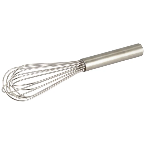 Neville Genware Heavy Duty Stainless Steel Balloon Whisk, 12" 300mm