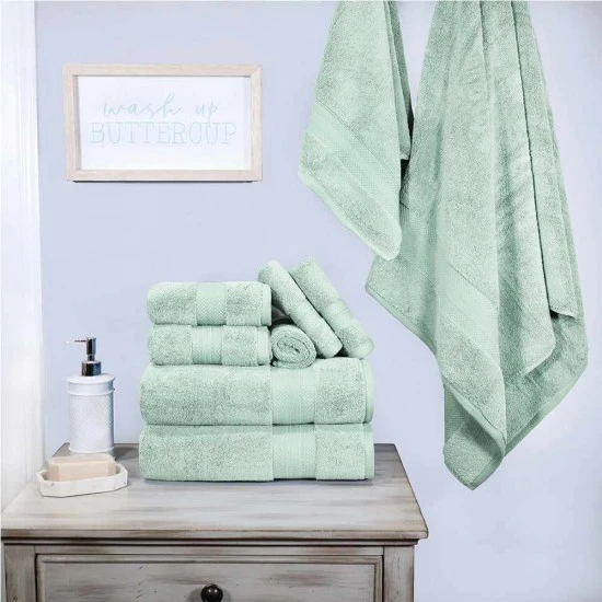 Turkish Cotton 800GSM Heavyweight Assorted 9-Piece Towel Set, Dusty Aqua, 190052197299 Shop quality Turkish Cotton 800GSM Heavyweight Assorted 9-Piece Towel Set, Dusty Aqua in Kenya from vituzote.com Shop in-store or online and get countrywide delivery!