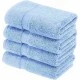 Shop quality Solid Egyptian Cotton Hand Towel Set, 4-Pieces, Light Blue, 20" x 30" in Kenya from vituzote.com Shop in-store or online and get countrywide delivery!