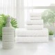Shop quality Superior 100 Cotton Highly Absorbent 6-Piece Jacquard Chevron Towel Set, White in Kenya from vituzote.com Shop in-store or online and get countrywide delivery!