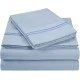 Luxor Microfiber Wrinkle Resistant and Breathable, Solid 2-Line Embroidery, Deep Pocket, California King Bed Sheet Set - Light Blue - Gift Boxed, 855031135920 Shop quality Luxor Microfiber Wrinkle Resistant and Breathable, Solid 2-Line Embroidery, Deep Pocket, California King Bed Sheet Set - Light Blue - Gift Boxed in Kenya from vituzote.com Shop in-store or online and get countrywide delivery!