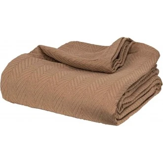 Superior 100-Percent Cotton Metro Blanket, Full/Queen, Taupe