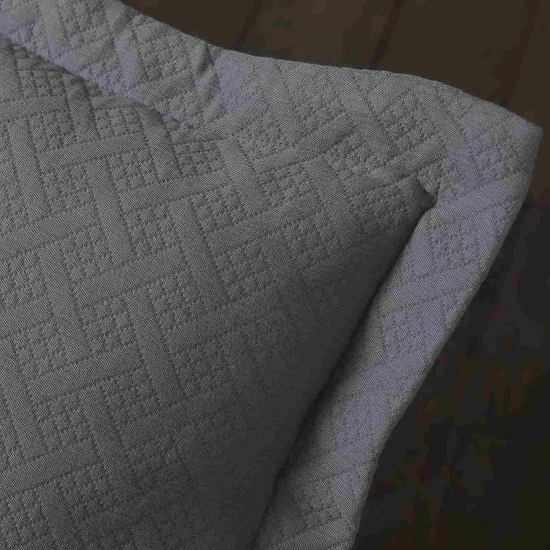 Superior 100 Cotton Basketweave 3-Piece Bedspread with Pillow Shams- King, Silver, 190052063709 Shop quality Superior 100 Cotton Basketweave 3-Piece Bedspread with Pillow Shams- King, Silver in Kenya from vituzote.com Shop in-store or online and get countrywide delivery!