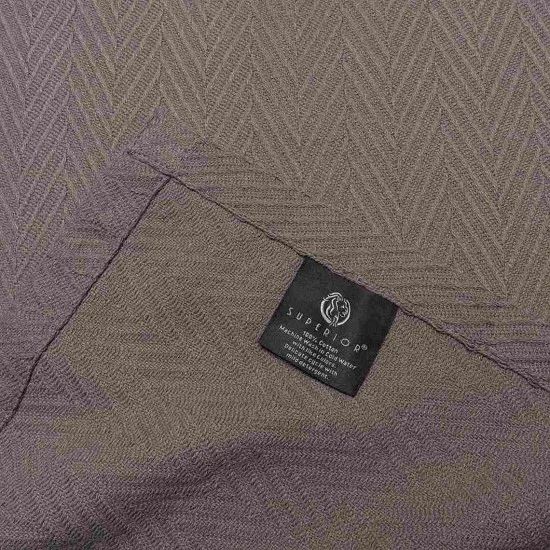 Shop quality Home City 100 Cotton Thermal Blanket - Oversized Throw, Woven Blanket with Herringbone Weave Pattern, Charcoal, Twin / Single Size in Kenya from vituzote.com Shop in-store or online and get countrywide delivery!