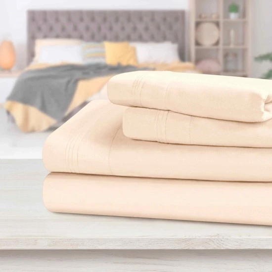 Shop quality Superior 1000 Thread Count 100 Egyptian Cotton Solid Deep Pocket Sheet Set, Queen Size - Ivory in Kenya from vituzote.com Shop in-store or online and get countrywide delivery!