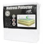 Superior 100% Waterproof Hypoallergenic Premium Mattress Protector for Twin /Single Size Bed