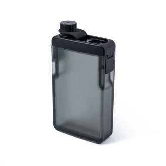Chef'n Leak-Proof Discreet Flask, 190ml Black Durable Shatterproof Tritan™