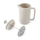 La Cafetière Arezzo 8 Cup Cafetière, Latte, 1L