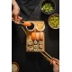 World of Flavours 5pc Sushi Serving Set for Two, Including Plate, Bowls and Chopsticks
