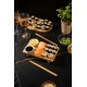 World of Flavours 5pc Sushi Serving Set for Two, Including Plate, Bowls and Chopsticks