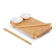 World of Flavours 5pc Sushi Serving Set for Two, Including Plate, Bowls and Chopsticks