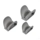 World of Flavour 3pc Dumpling Maker Set, Grey Plastic