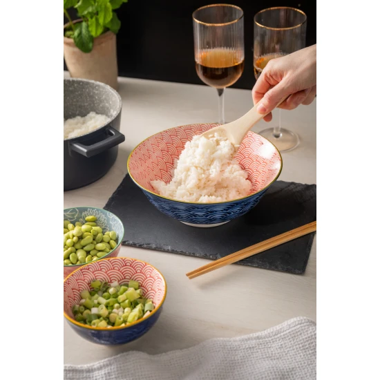 World of Flavours Rice Paddle, 20cm, Bamboo