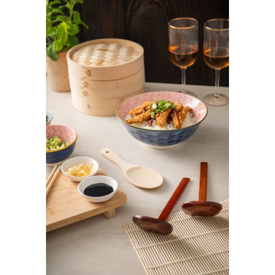 World of Flavours Rice Paddle, 20cm, Bamboo