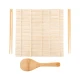 KitchenCraft World of Flavours 4pc Sushi Making Set, Bamboo