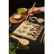 KitchenCraft World of Flavours 4pc Sushi Making Set, Bamboo
