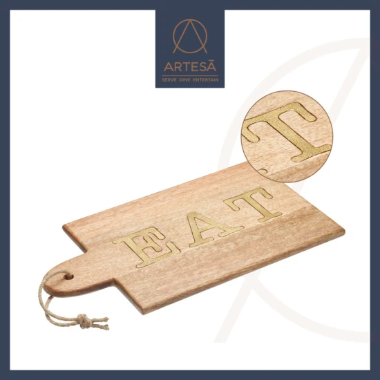 Artesà Mango Wood Paddle Serving Board, 38 x 20CM