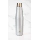 BUILT Apex 540ml Insulated Water Bottle, BPA-Free 18/8 Stainless Steel - Silver Glitter