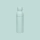 BUILT Planet Bottle, 500ml Recycled Reusable Water Bottle with Leakproof Lid - Green