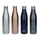 Built 740ml Double Walled Stainless Steel Water Bottle Silver