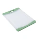 KitchenCraft Anti-Slip Chopping Board, Stain Resistant Cutting Board with Handle, Green, 36.5 x 25cm
