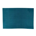 KitchenCraft Woven Turquoise Weave Placemat , 30x45cm