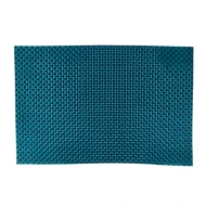 KitchenCraft Woven Turquoise Weave Placemat , 30x45cm