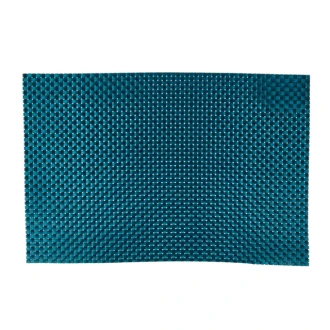 KitchenCraft Woven Turquoise Weave Placemat , 30x45cm