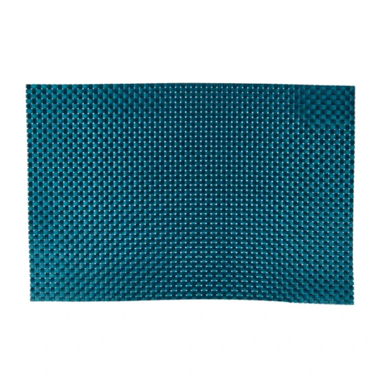KitchenCraft Woven Turquoise Weave Placemat , 30x45cm