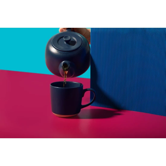  La Cafetière Classic Teapot, Navy, 600ML
