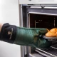  MasterClass Silicone & Cotton Single Oven Glove, Green