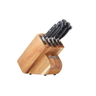 Sabatier Classic Edgekeeper Acacia 5 Piece Knife Block