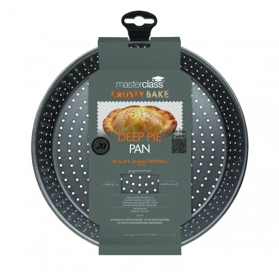 Master Class 23 x 5cm Master Class Crusty Bake Non-stick Deep Pie Pan Tart Tin, KCMCCB15 Shop quality Master Class 23 x 5cm Master Class Crusty Bake Non-stick Deep Pie Pan Tart Tin in Kenya from vituzote.com Shop in-store or online and get countrywide delivery!