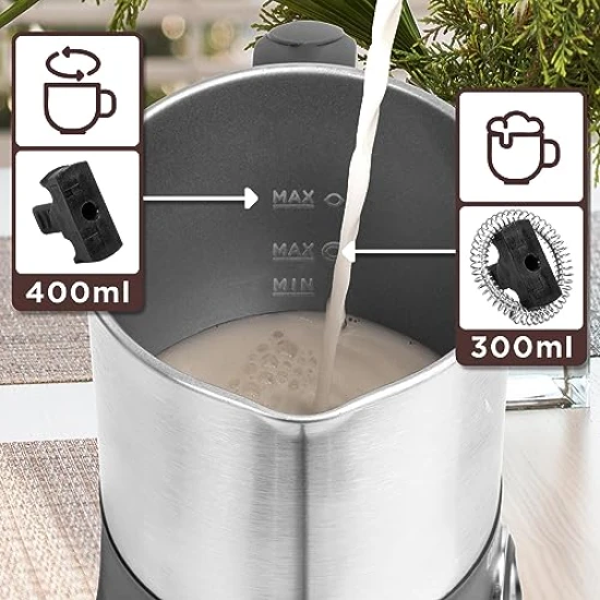Duronic Milk Frother Electric, Coffee Milk Frothers Steamer, Automatic Hot and Cold Foam Maker, MF300 Shop quality Duronic Milk Frother Electric, Coffee Milk Frothers Steamer, Automatic Hot and Cold Foam Maker in Kenya from vituzote.com Shop in-store or online and get countrywide delivery!