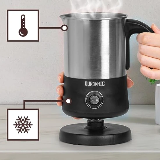 Duronic Milk Frother Electric, Coffee Milk Frothers Steamer, Automatic Hot and Cold Foam Maker, MF300 Shop quality Duronic Milk Frother Electric, Coffee Milk Frothers Steamer, Automatic Hot and Cold Foam Maker in Kenya from vituzote.com Shop in-store or online and get countrywide delivery!