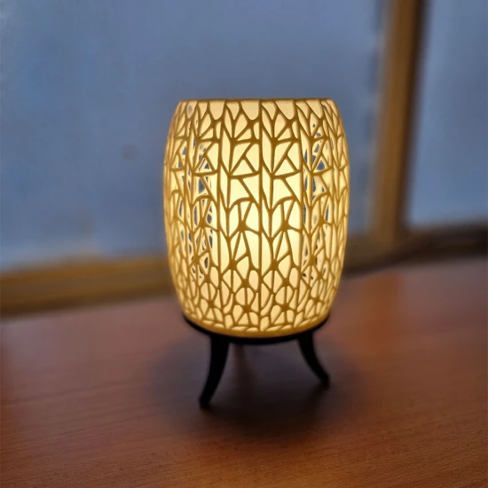  Ultra Red Tech Mtandao 3D-Printed Table Lampshade -Made In Kenya